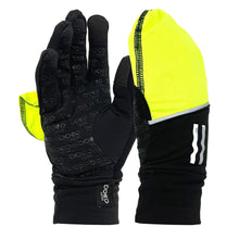 Load image into Gallery viewer, Technical Converter Glove - Black / HiViz L/XL