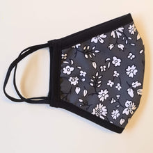 Load image into Gallery viewer, Floral Grey - Non-Medical Face Mask