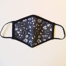 Load image into Gallery viewer, Floral Grey - Non-Medical Face Mask