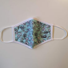 Load image into Gallery viewer, Floral Mint - Non-Medical Face Mask