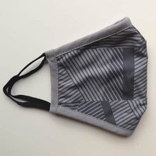 Load image into Gallery viewer, Linear Grey - Non-Medical Face Mask