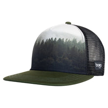 Load image into Gallery viewer, 5 Panel Technical Trucker - Flat Bill - Forest
