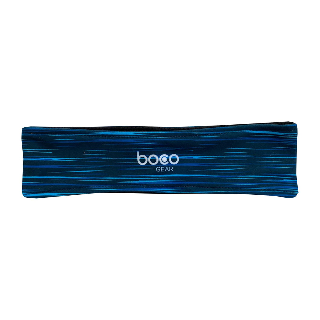 Performance Mesh Headband – Blue Space Dye